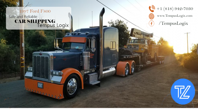 1997 Ford F800 Bucket truck Heavy Vehicle Transport