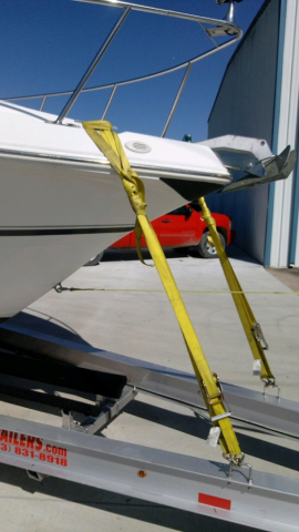 Front securing Boat Movers