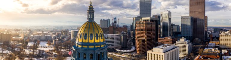 Colorado State Capitol dome in Denver - trusted Colorado car shipping services