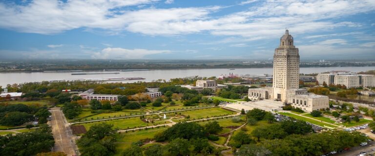 Louisiana State Capitol in Baton Rouge