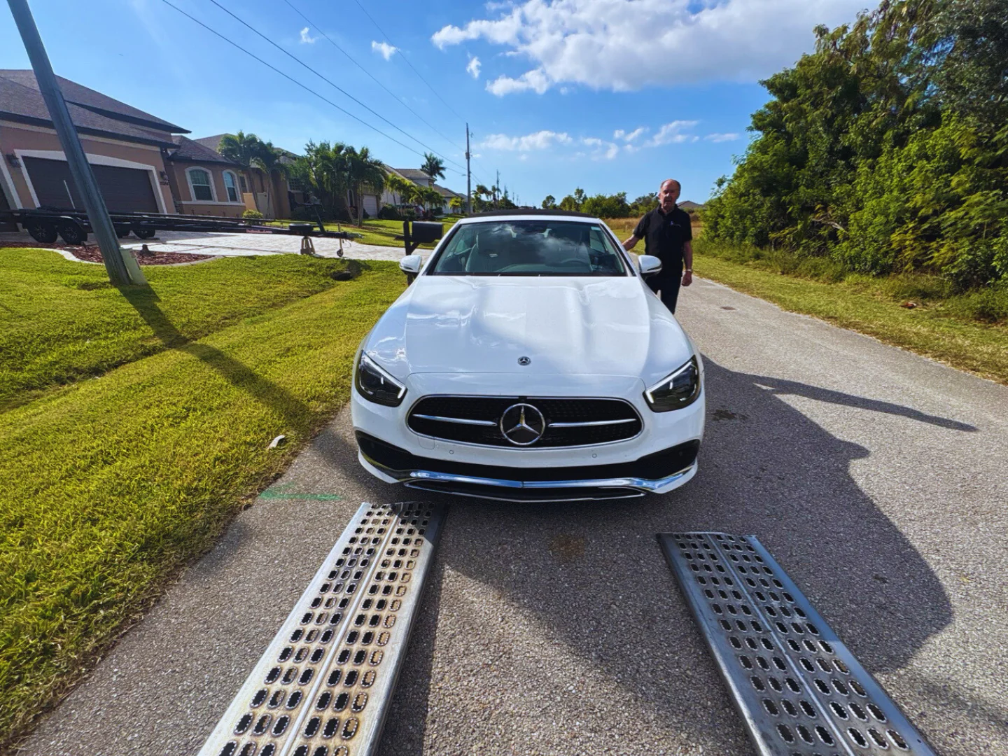 Smooth Transport of a 2021 Mercedes-Benz E-Class from Peoria, IL to Port Charlotte, FL