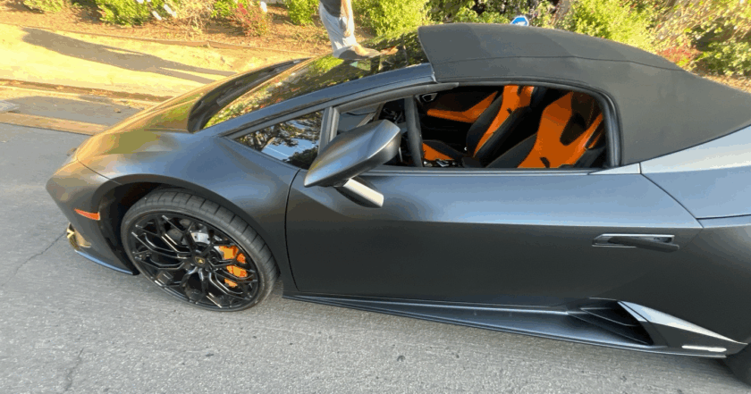 How We Safely Transported a Low-Clearance Lamborghini Car from San Fernando to Bozeman