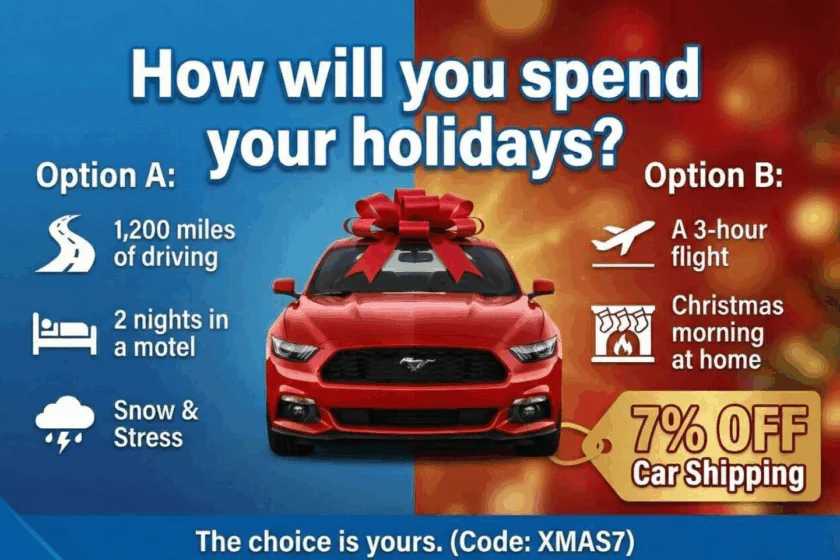 Car Shipping Christmas 2026 Discount at Tempus Logix (Code: XMAS7)