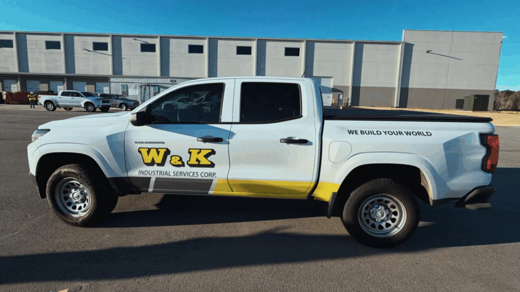 The Truck At Delivery Location