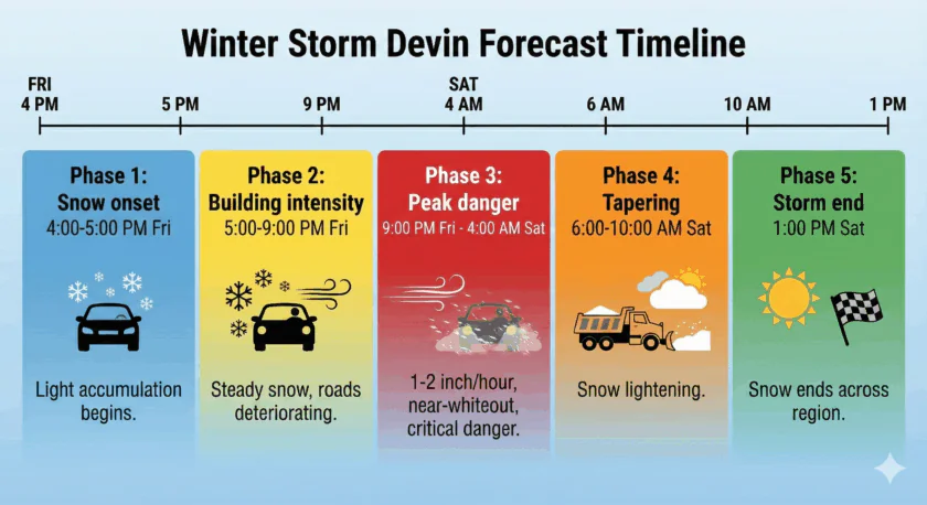 Winter Storm Devin Could Delay Car Shipments Across the Northeast I-95 Corridor