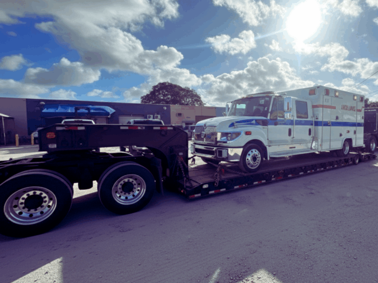 2015 International Terra Star ambulance on RGN | Miami to Chino