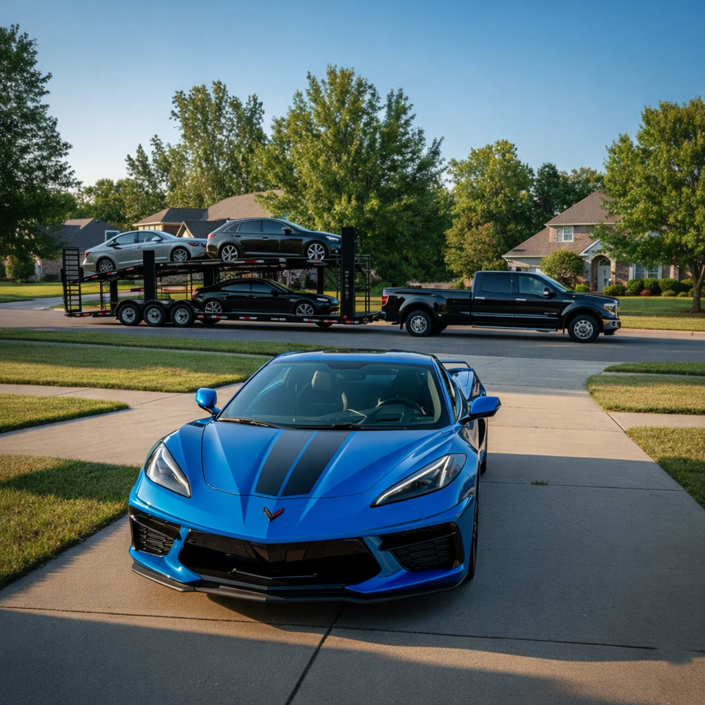3-Car Ford Super Duty Dually Hauler