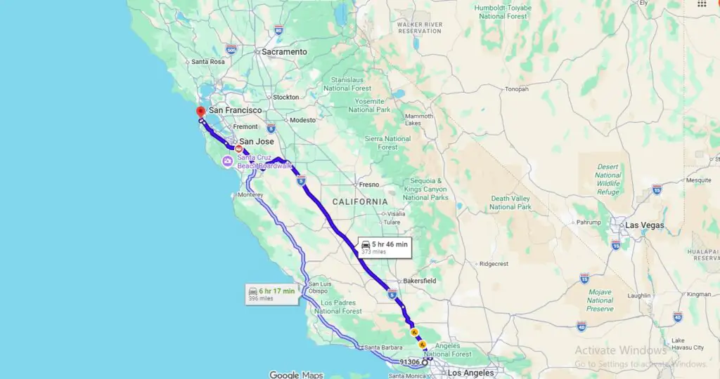 California state shipping