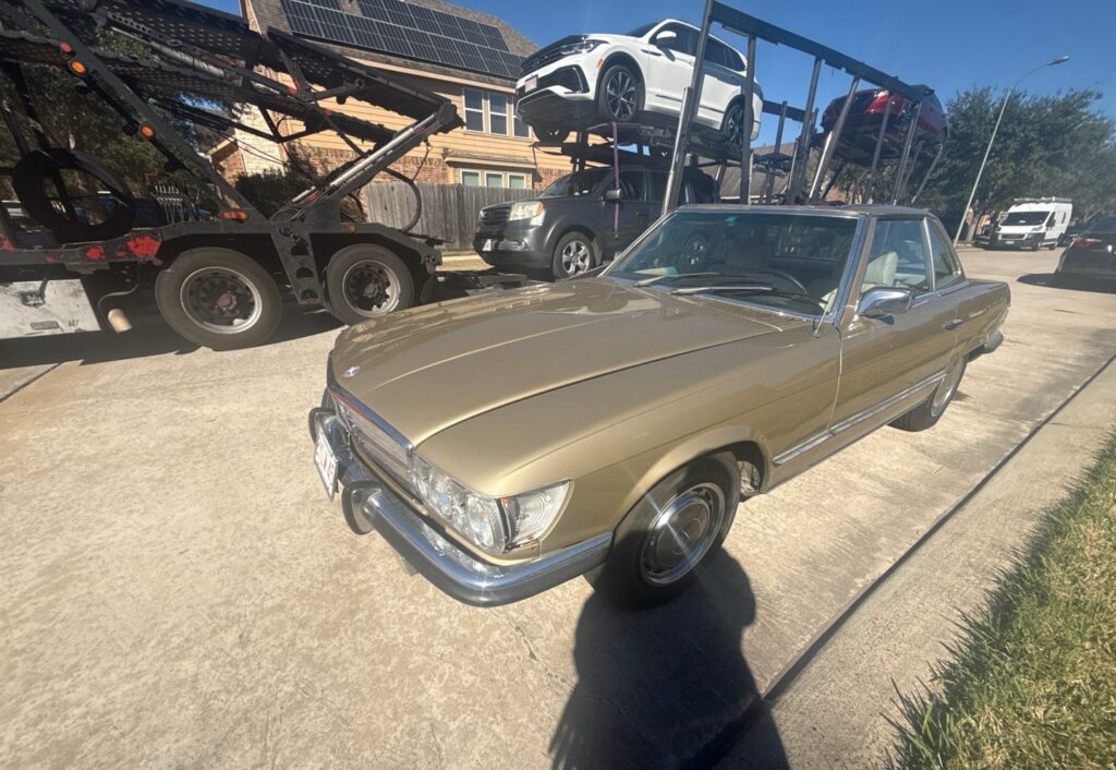 mercedes-benz open trailer