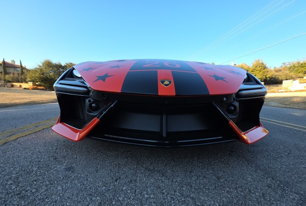 low ground Lamborghini