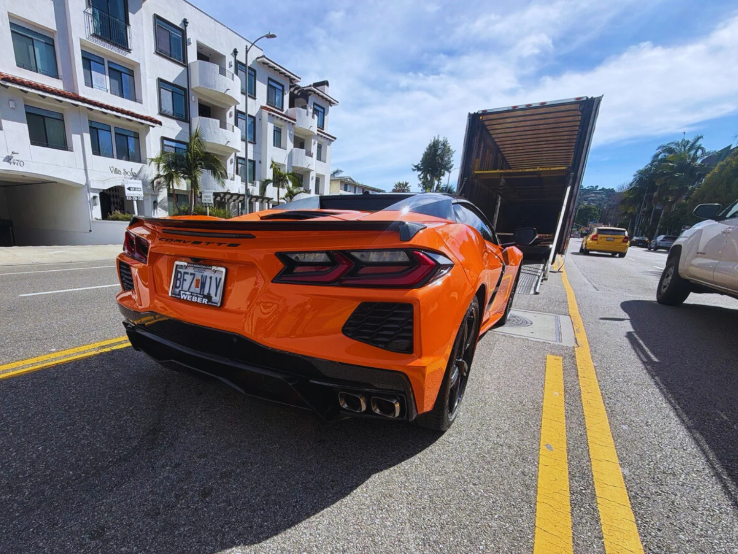 Delivery of a Super Car Corvette from Sherman Oaks, CA to Berkeley, MO