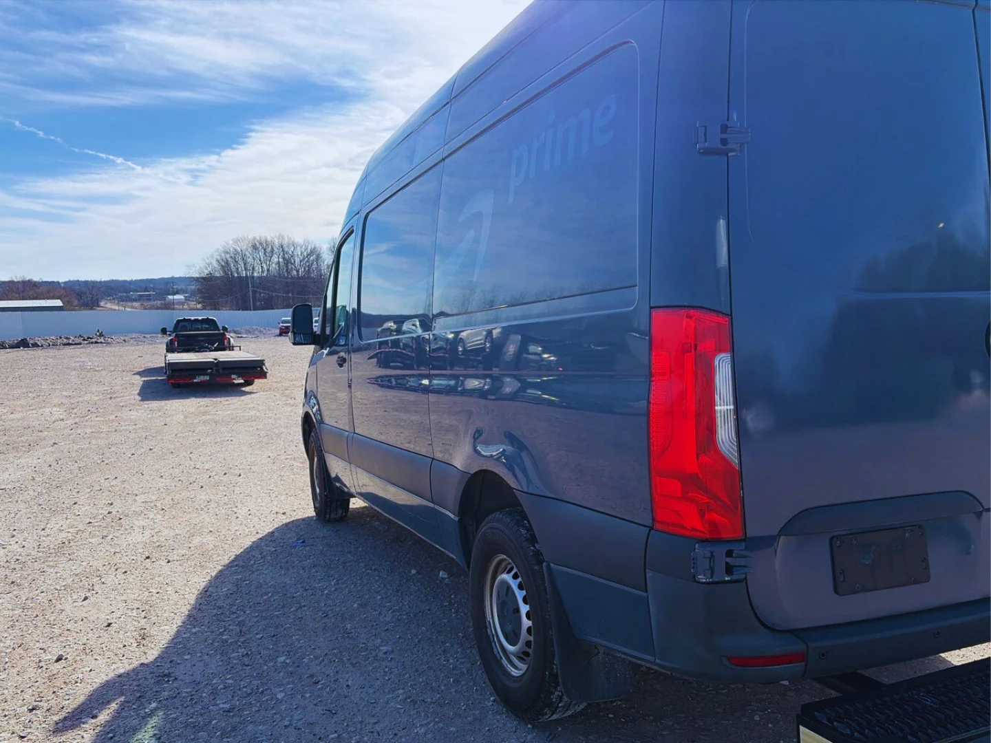 A Cargo Van Shipped On Hotshot from Wayland, MI to Columbus, OH