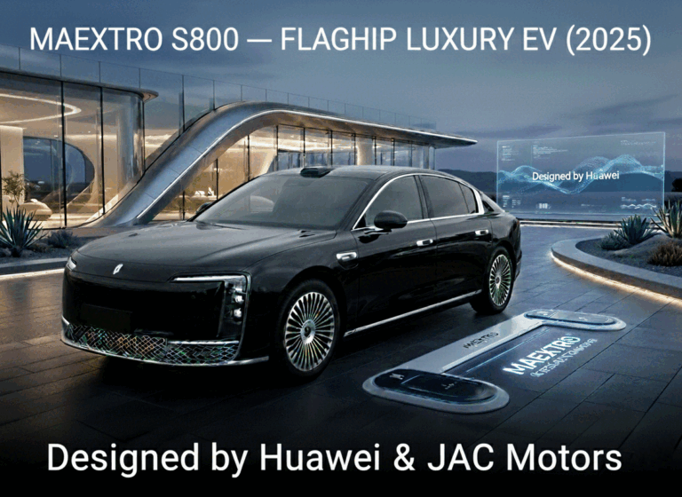 The newest car Maextro S800