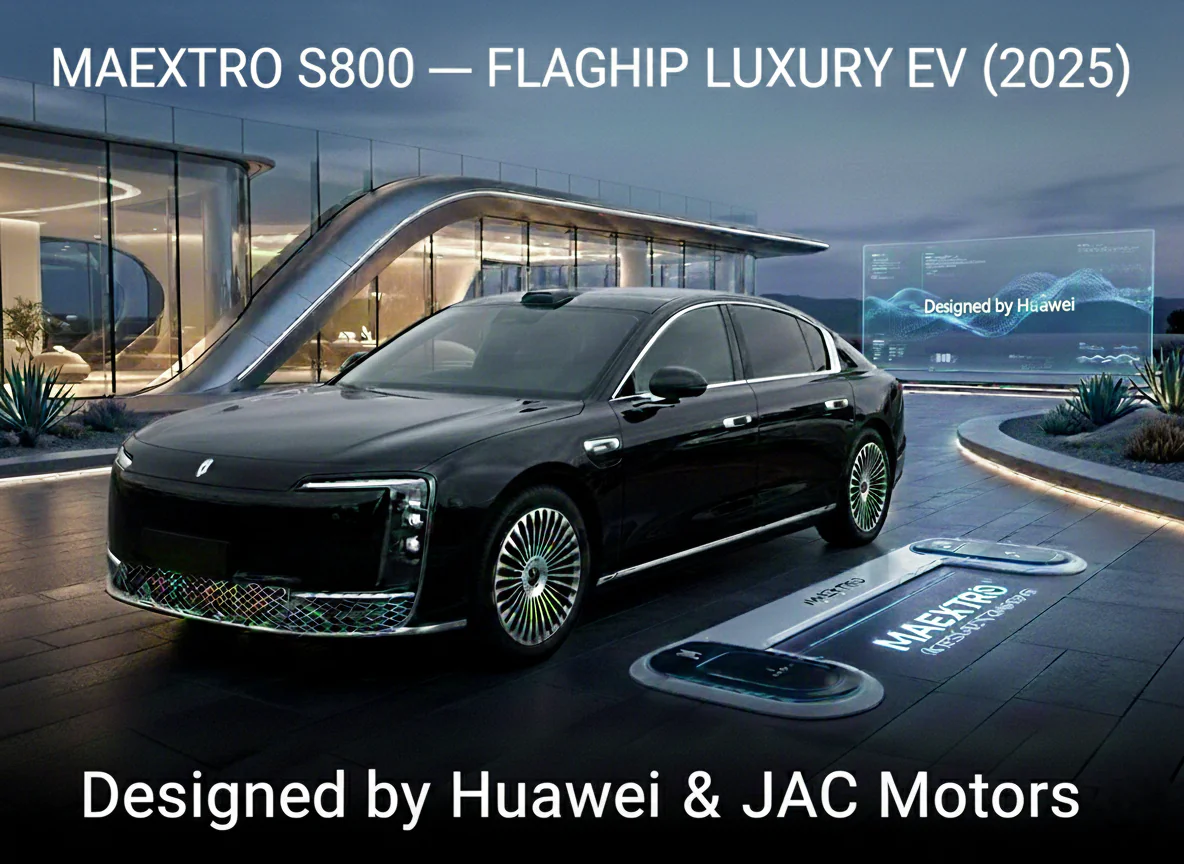 The newest car Maextro S800