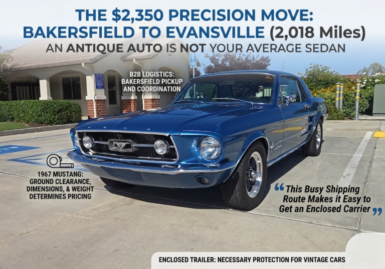 A classic Mustang