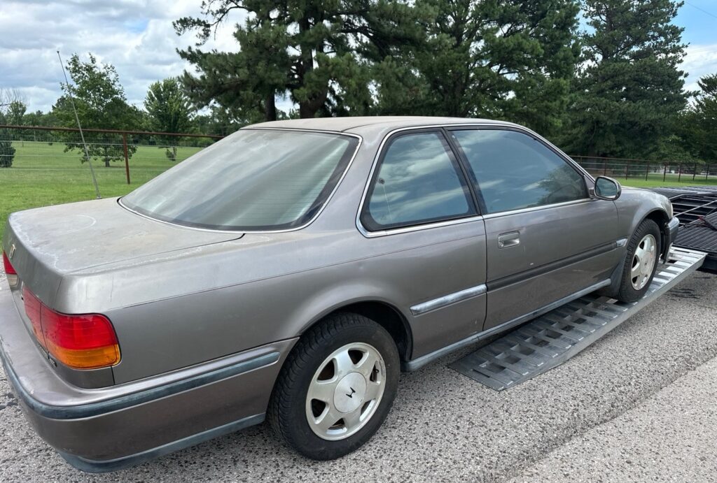 1993 Honda Accord open trailer