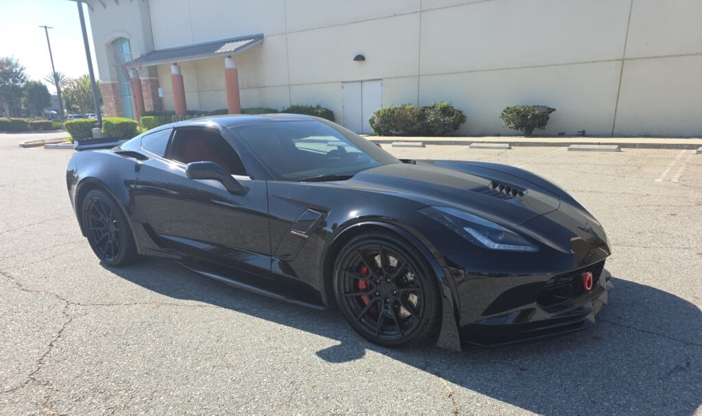 2019 Chevy Corvette low ground clearance