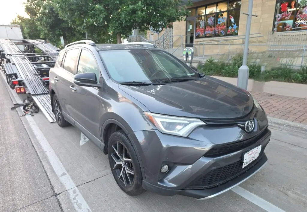 2026 Toyota RAV4 open trailer