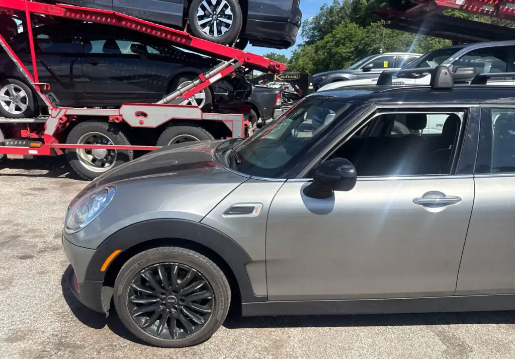 2027 Mini Clubman open trailer