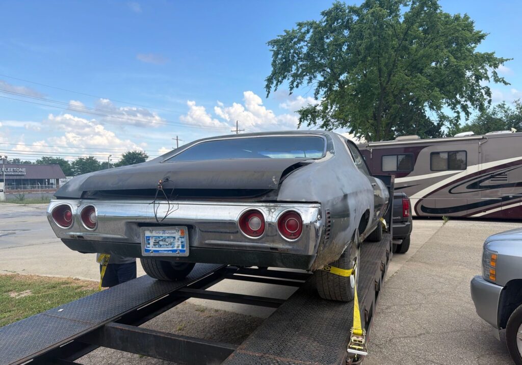 1971 Chevrolet Malibu trailer
