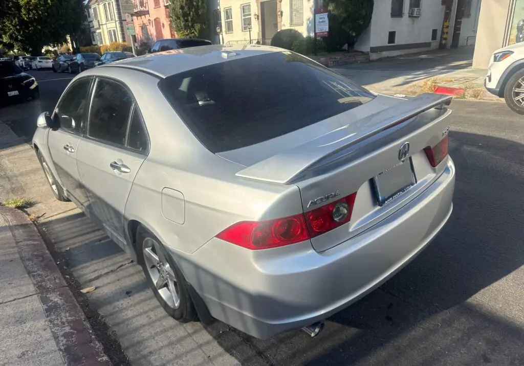2006 Acura TSX back