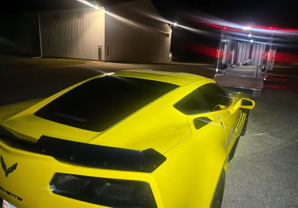 2016 Chevrolet Corvette enclosed 1