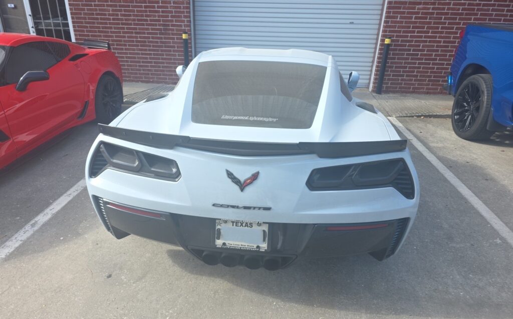 2019 Chevrolet Corvette back
