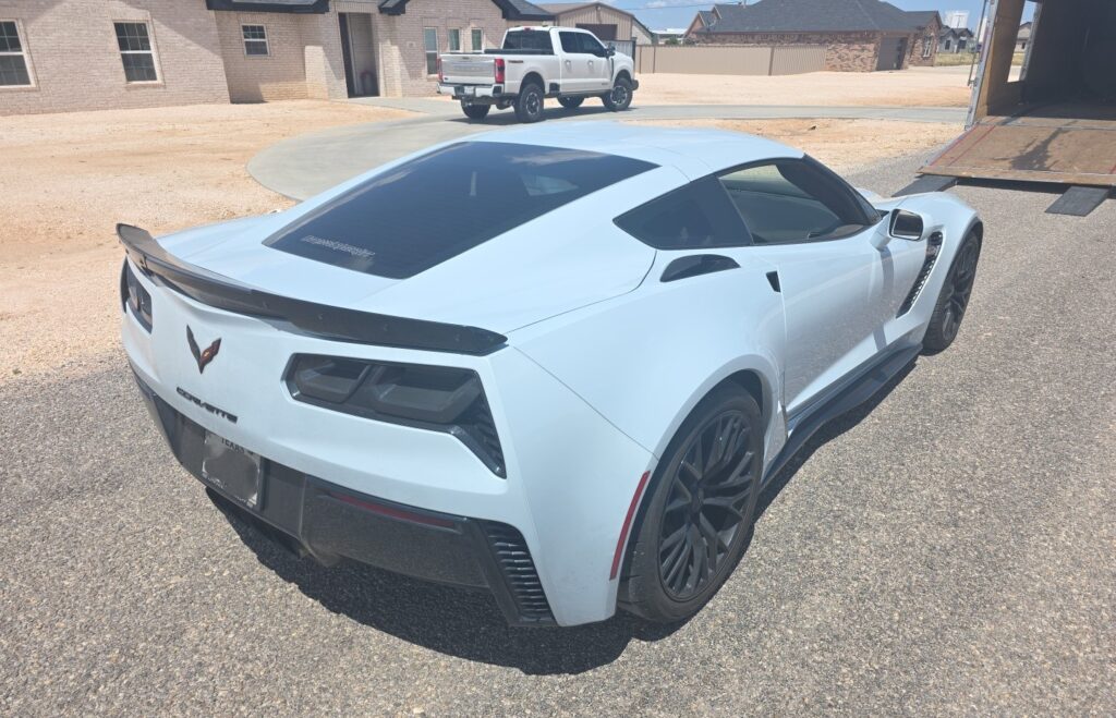 2019 Chevrolet Corvette enclosed