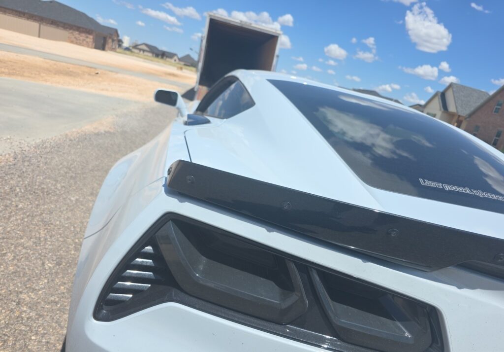 2019 Chevrolet Corvette trailer
