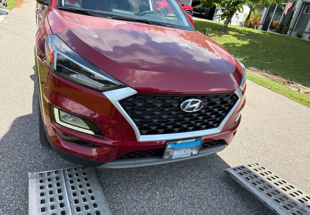 2021 Hyundai Tucson ramps
