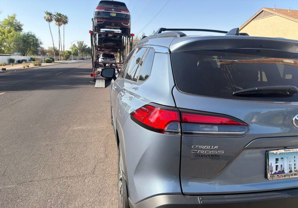 2025 Toyota Corolla Cross trailer