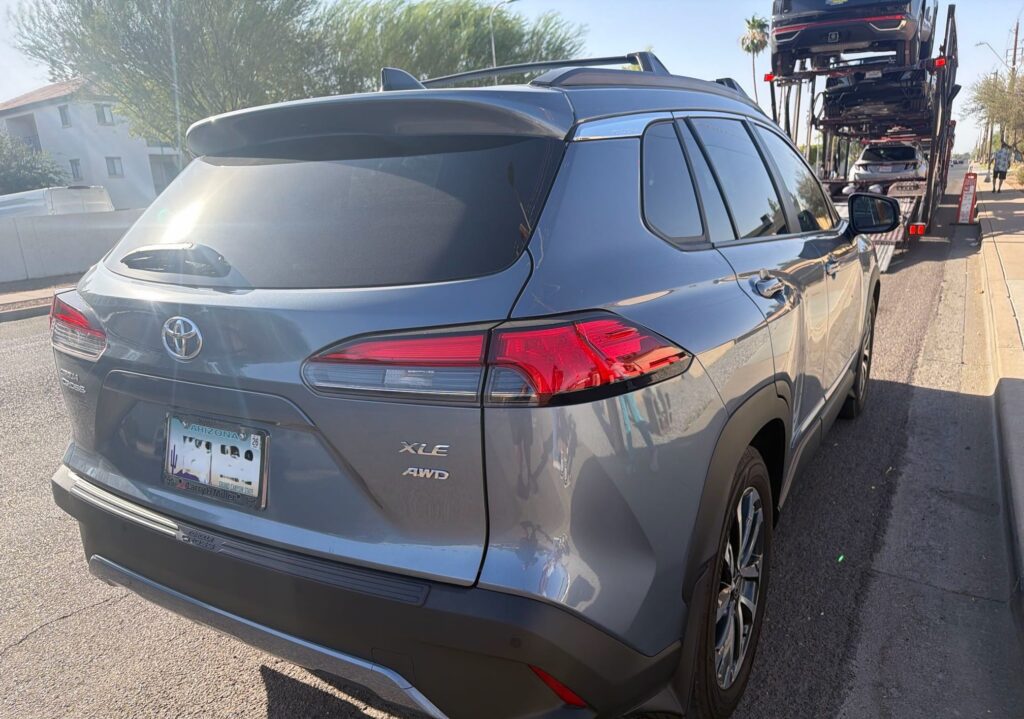 2025 Toyota Corolla Cross trailer open