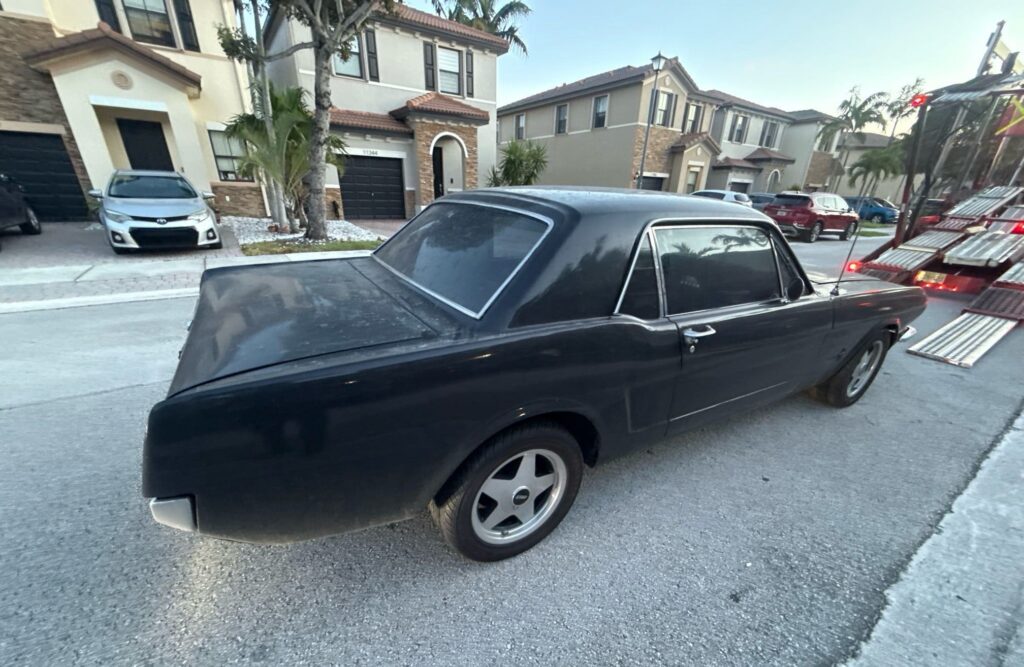 open 1966 Ford Mustang