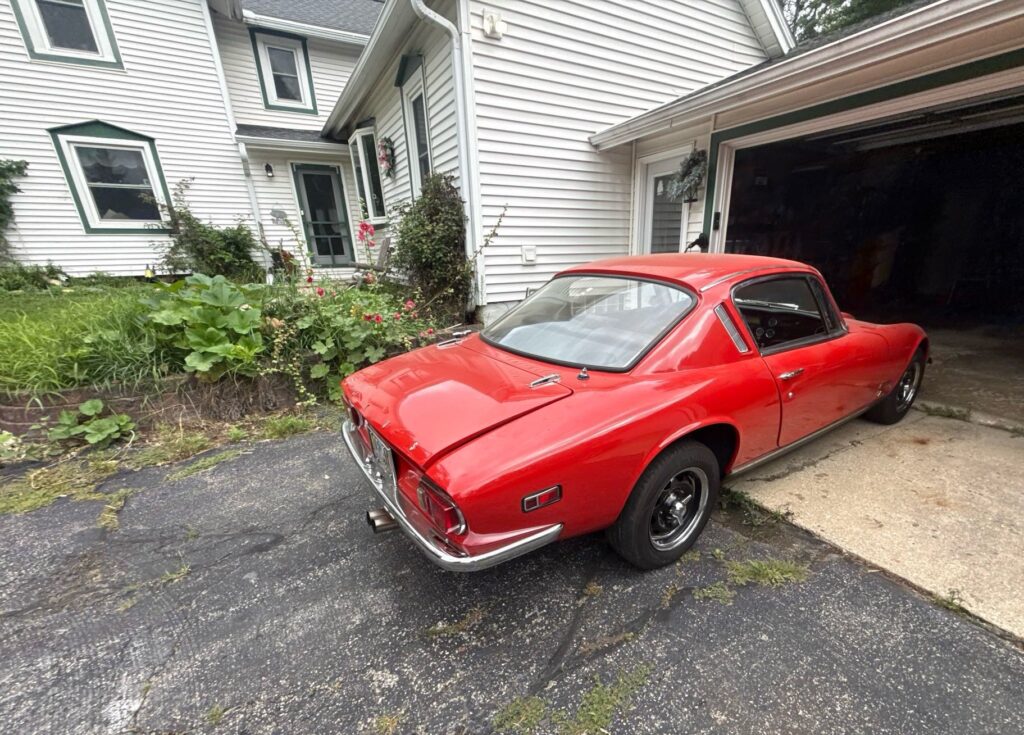 1972 Lotus Elan back