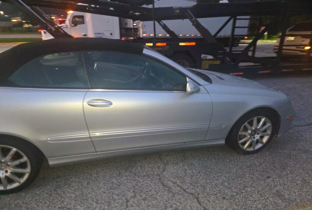 2007 Mercedes-Benz CLK-Class 350 open 1