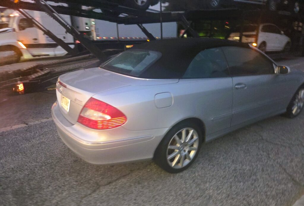 2007 Mercedes-Benz CLK-Class 350 open