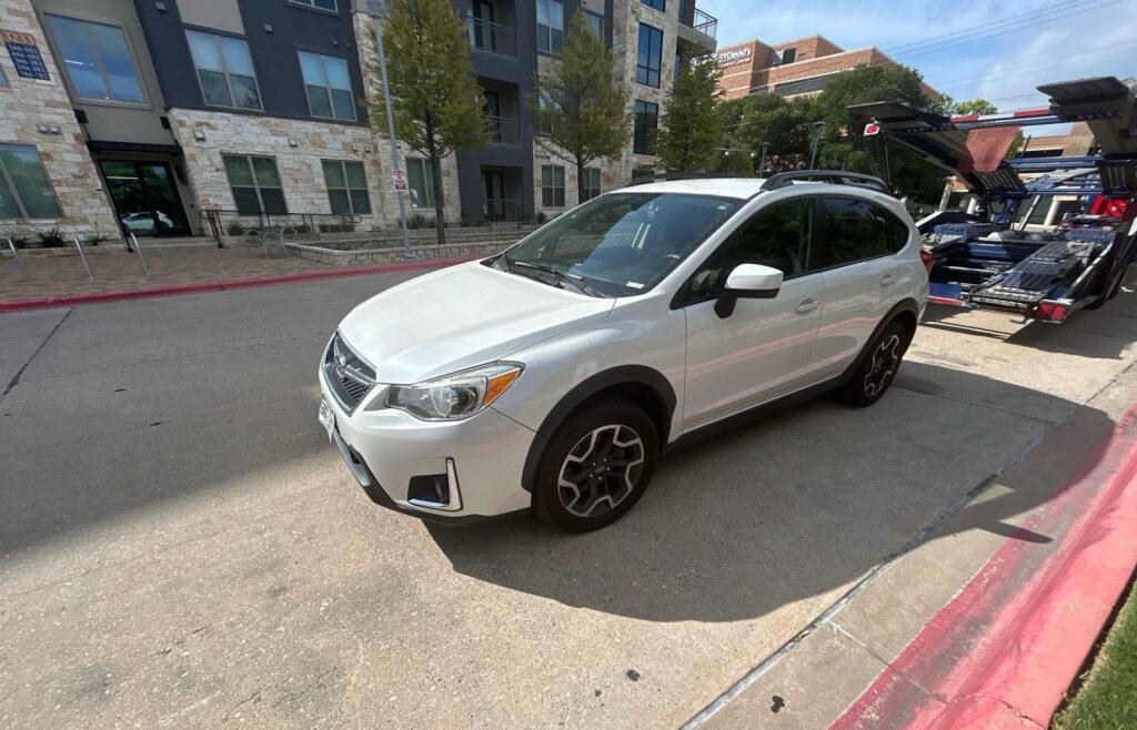 2016 Subaru Crosstrek open