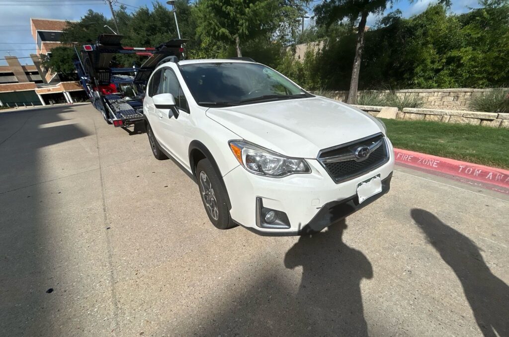 2016 Subaru Crosstrek trailer