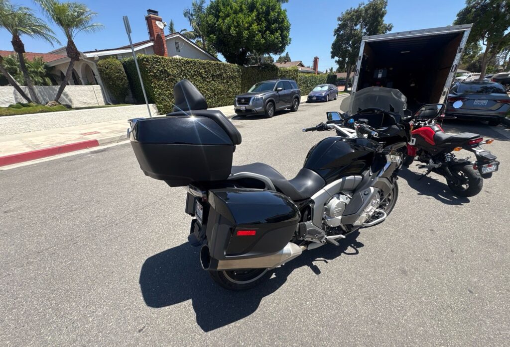 2023 BMW K 1600 GTL and 2019 Honda XR 650L 1