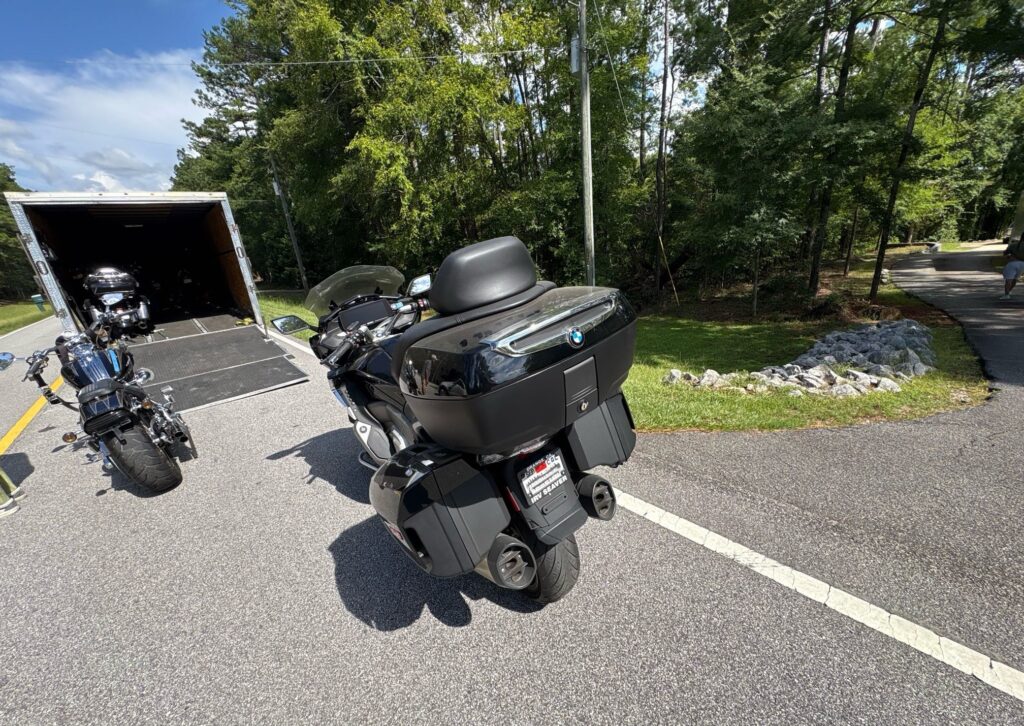 2023 BMW K 1600 GTL and 2019 Honda XR 650L