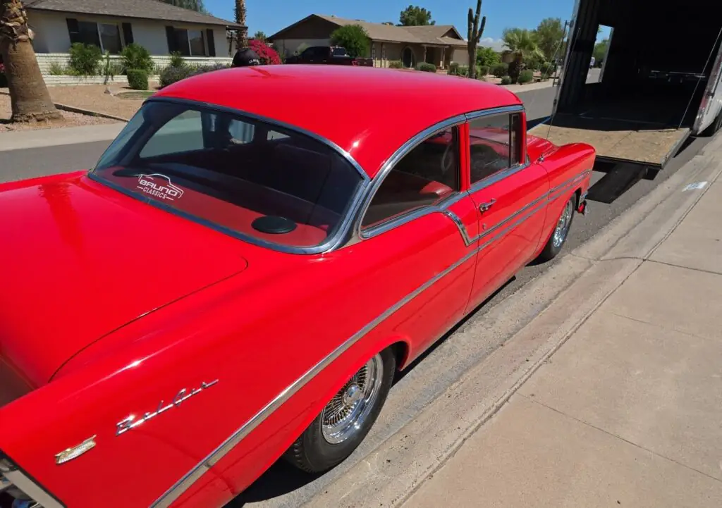 1956 Chevrolet Bel Air enclosed
