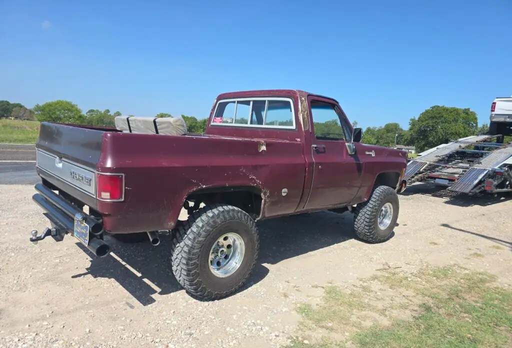 1978 Chevrolet K10 open