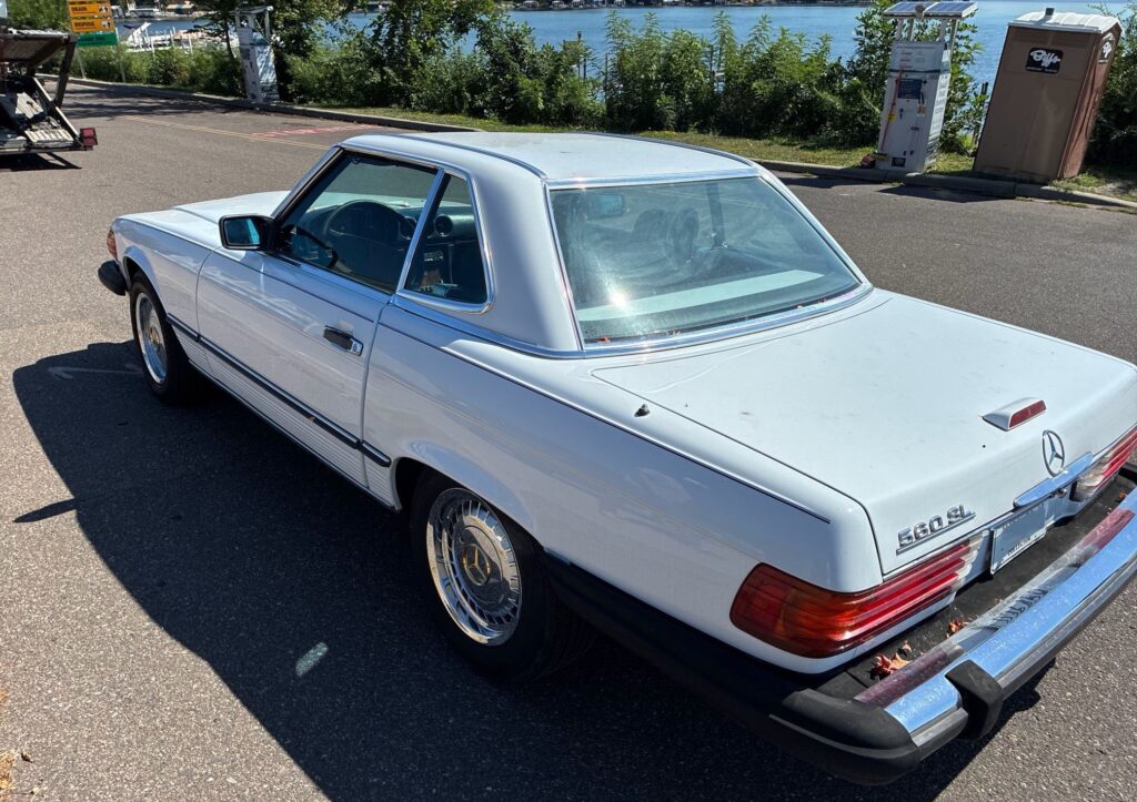 1988 Mercedes-Benz 560SL open 1