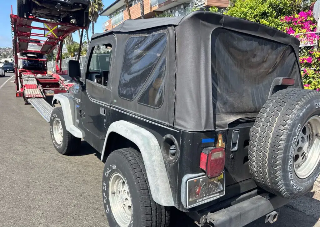 1998 Jeep Wrangler oopen