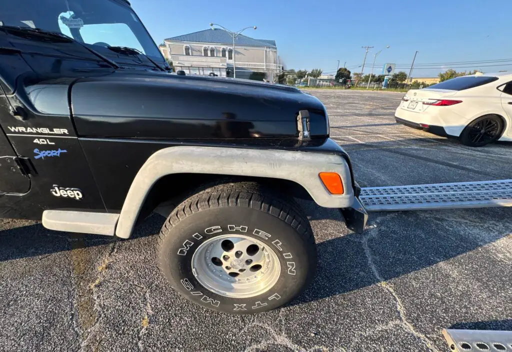 1998 Jeep Wrangler ramps