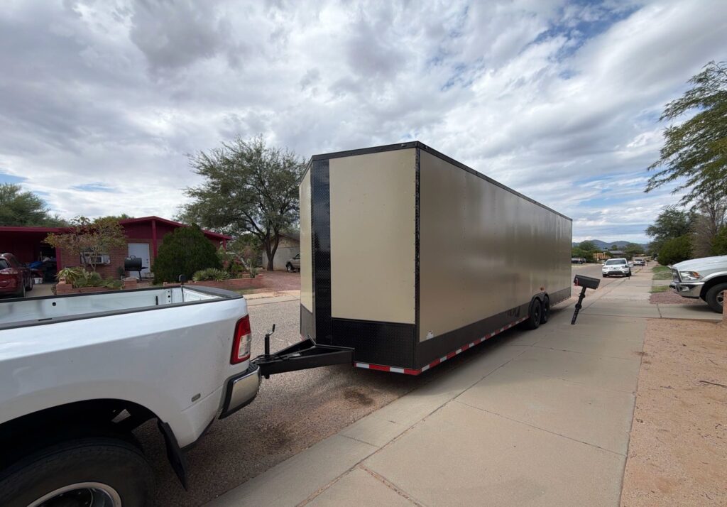 2026 WOW Cargo 32ft V-Nose Enclosed Cargo Trailer 4