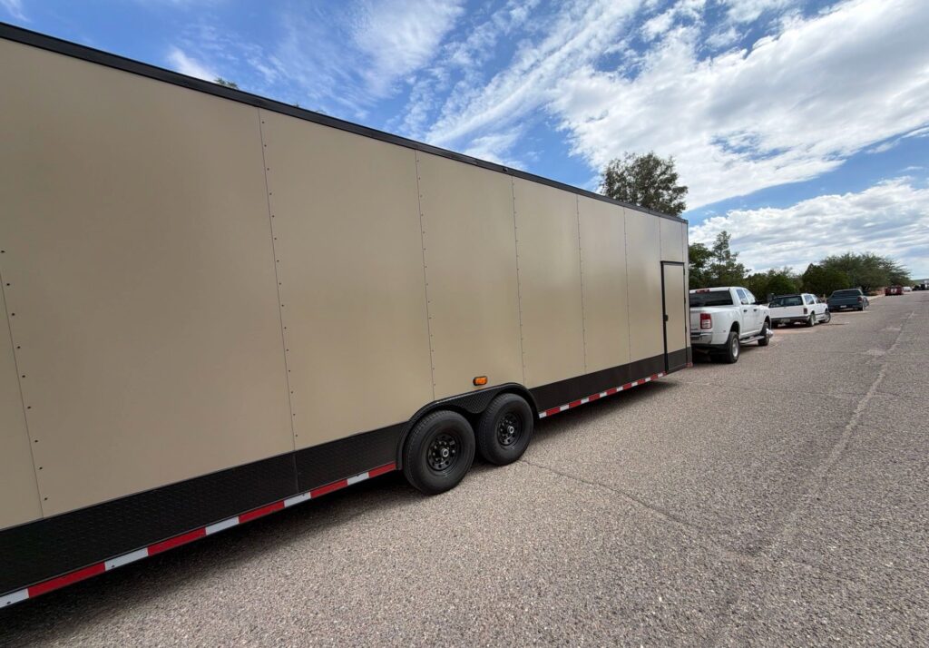 2026 WOW Cargo 32ft V-Nose Enclosed Cargo Trailer 6