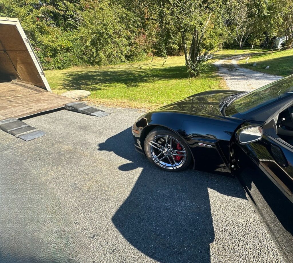 2007 Chevrolet Corvette enclosed