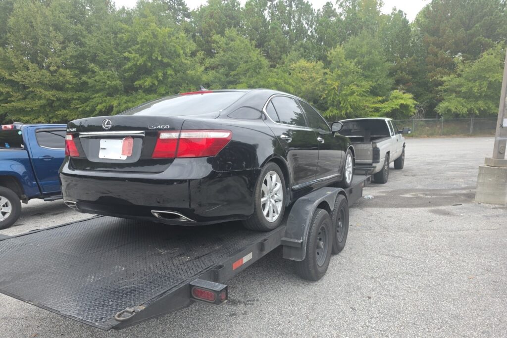 2007 Lexus LS open 1
