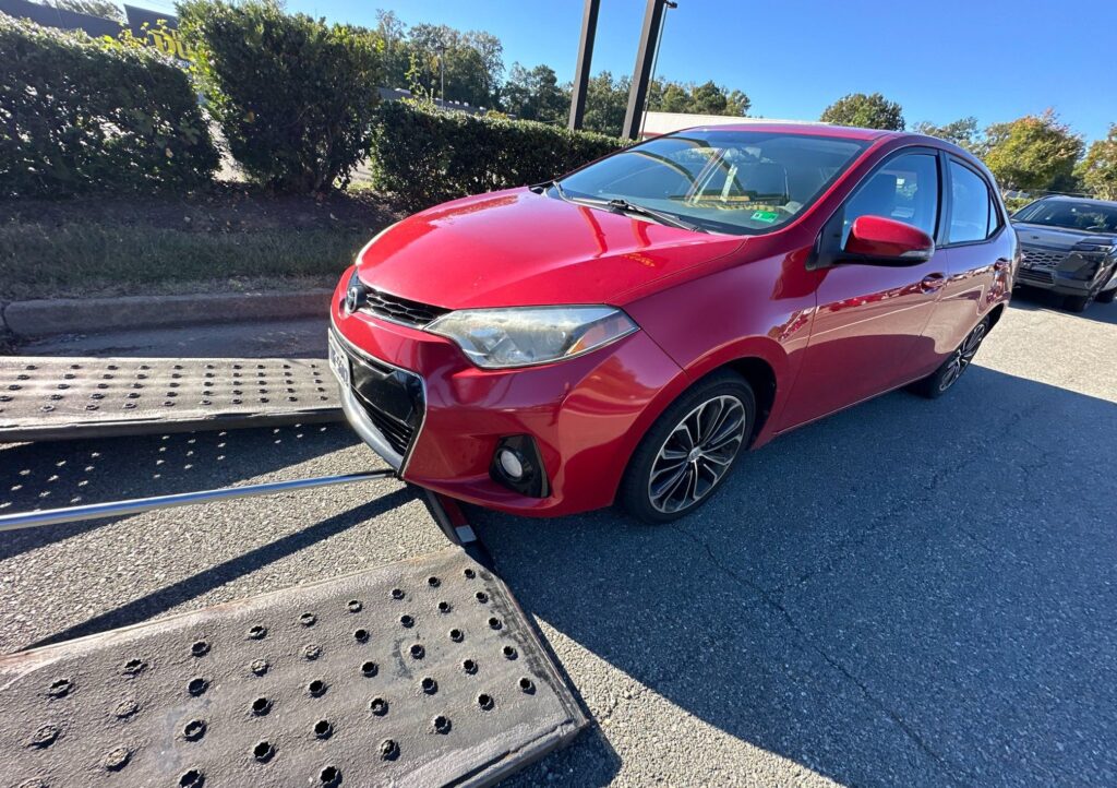 2015 Toyota Corolla ramps